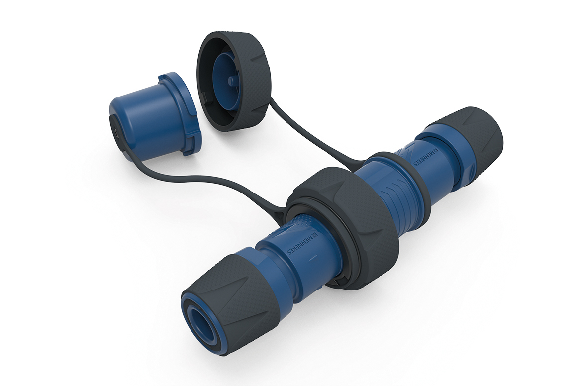 SCHUKO® IP68 plug and connector