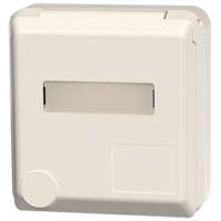 Cepex panel mounted receptacle