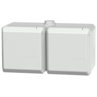 MENNEKES  Wall mounted Cepex double receptacle 4235