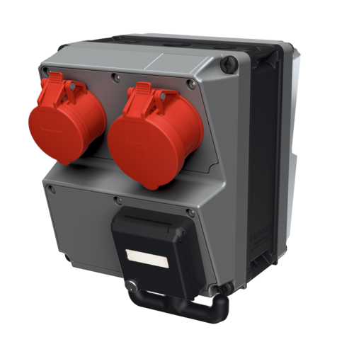 AMAXX receptacle combination with RCD type A 970005SI