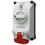 MENNEKES Wall mounted receptacle DUOi 5613411G