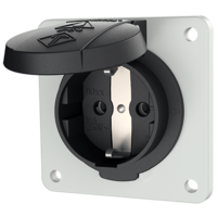 MENNEKES  Panel mounted receptacle SCHUKO® 11032F