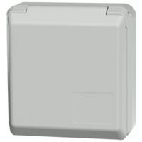 Cepex panel mounted receptacle