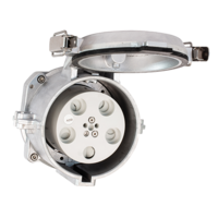 MENNEKES  Panel mounted receptacle 75337