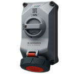 MENNEKES Wall mounted receptacle DUOi R 5814406T