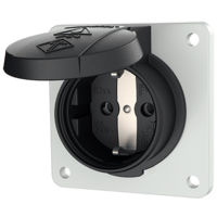 MENNEKES  Panel mounted receptacle SCHUKO® 11332F