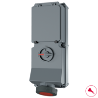MENNEKES  Wall mounted receptacle 7296