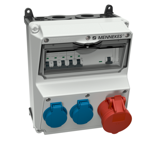 AMAXX receptacle combination with RCD type A 920058