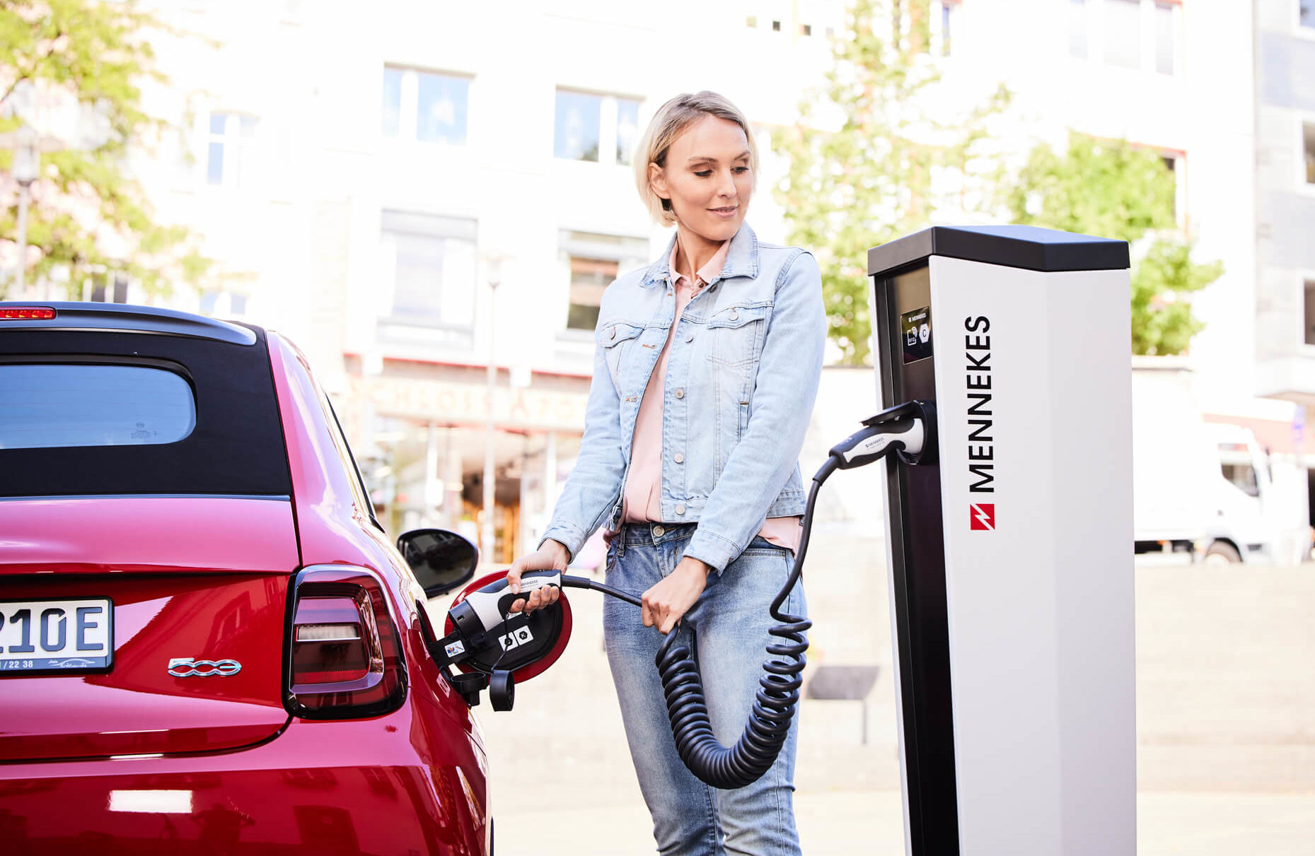 Câble de charge pour voiture électrique Type 1 à Type 2, 32A, 1ph