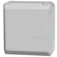Cepex panel mounted receptacle