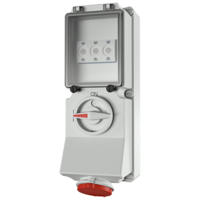 Wall mounted receptacle