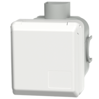 Cepex flush mounted receptacle, alpine white