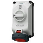 MENNEKES Wall mounted receptacle DUOi 5614411G