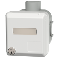 Cepex flush mounted receptacle
