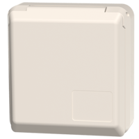 Cepex panel mounted receptacle