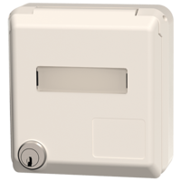 Cepex panel mounted receptacle