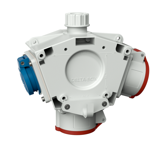 DELTA-BOX receptacle combination 92916