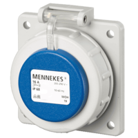 MENNEKES  Grounding-type panel mounted receptacle 17081