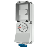 Wall mounted receptacle