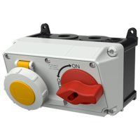 Wall mounted receptacle