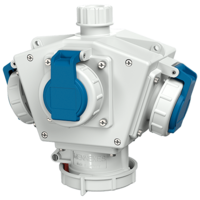 MENNEKES DELTA-BOX receptacle combination 89154