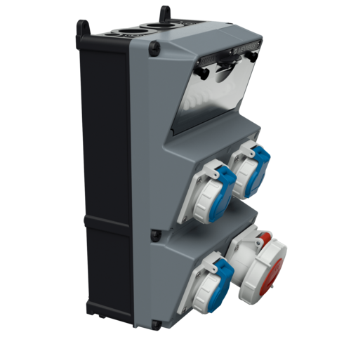 AMAXX receptacle combination with RCD type A 930028
