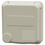 MENNEKES Cepex panel mounted receptacle SCHUKO®, pearl white 4571