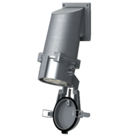 MENNEKES Panel mounted receptacle 75078