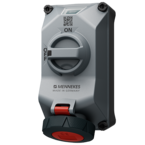 MENNEKES Wall mounted receptacle DUOi R 5812406T
