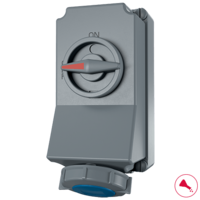 MENNEKES Wall mounted receptacle 7283