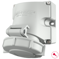 MENNEKES Wall mounted receptacle 9354