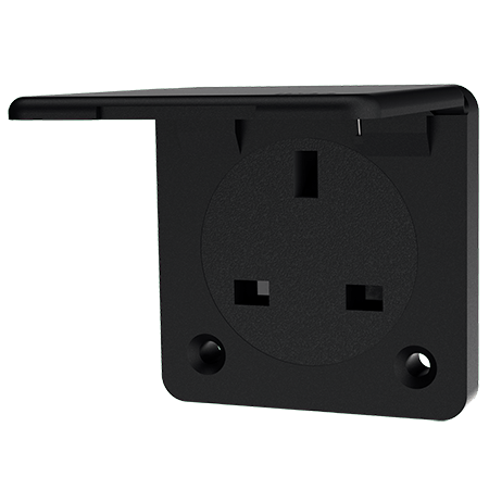 MENNEKES Grounding-type panel mounted receptacle 10713