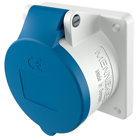 MENNEKES Panel mounted receptacle 1398