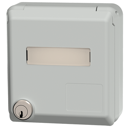 MENNEKES Cepex enclosure, light grey 4322