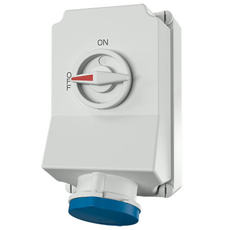 MENNEKES Wall mounted receptacle DUO 6571