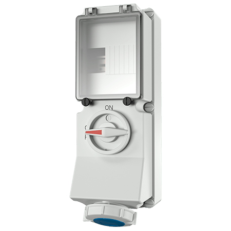 MENNEKES Wall mounted receptacle DUO 7050