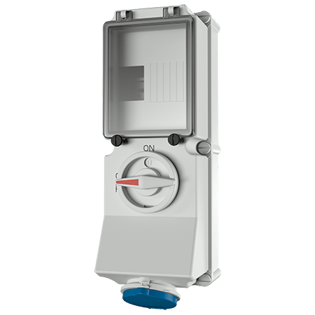 MENNEKES Wall mounted receptacle DUO 7213