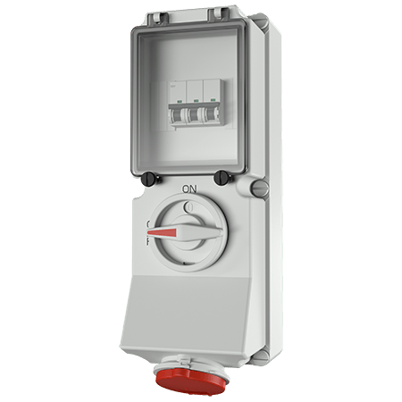 MENNEKES Wall mounted receptacle DUO 7218