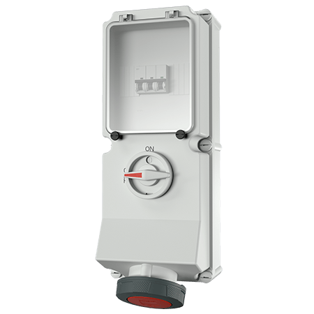 MENNEKES Wall mounted receptacle DUO 7243