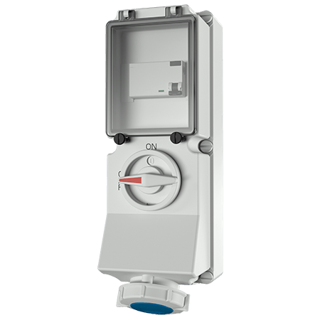 MENNEKES Wall mounted receptacle DUO 7245