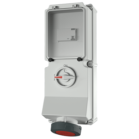 MENNEKES Wall mounted receptacle DUO 7250