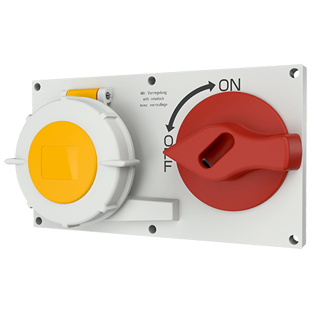 MENNEKES Panel mounted receptacle 7530