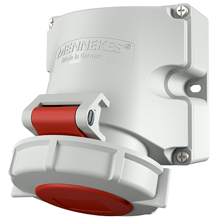 MENNEKES Wall mounted receptacle with TwinCONTACT 9142