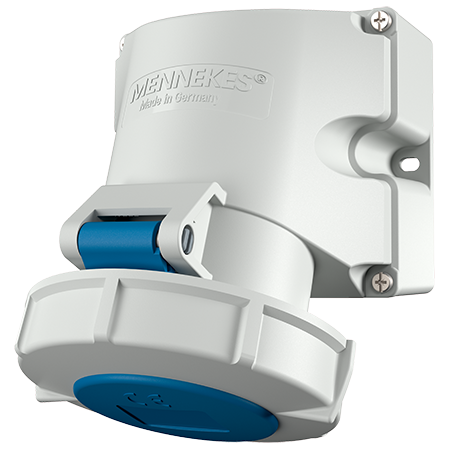 MENNEKES Wall mounted receptacle with TwinCONTACT 9151