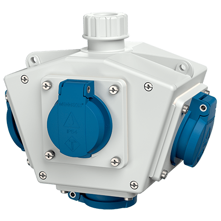MENNEKES DELTA-BOX receptacle combination 92602NF